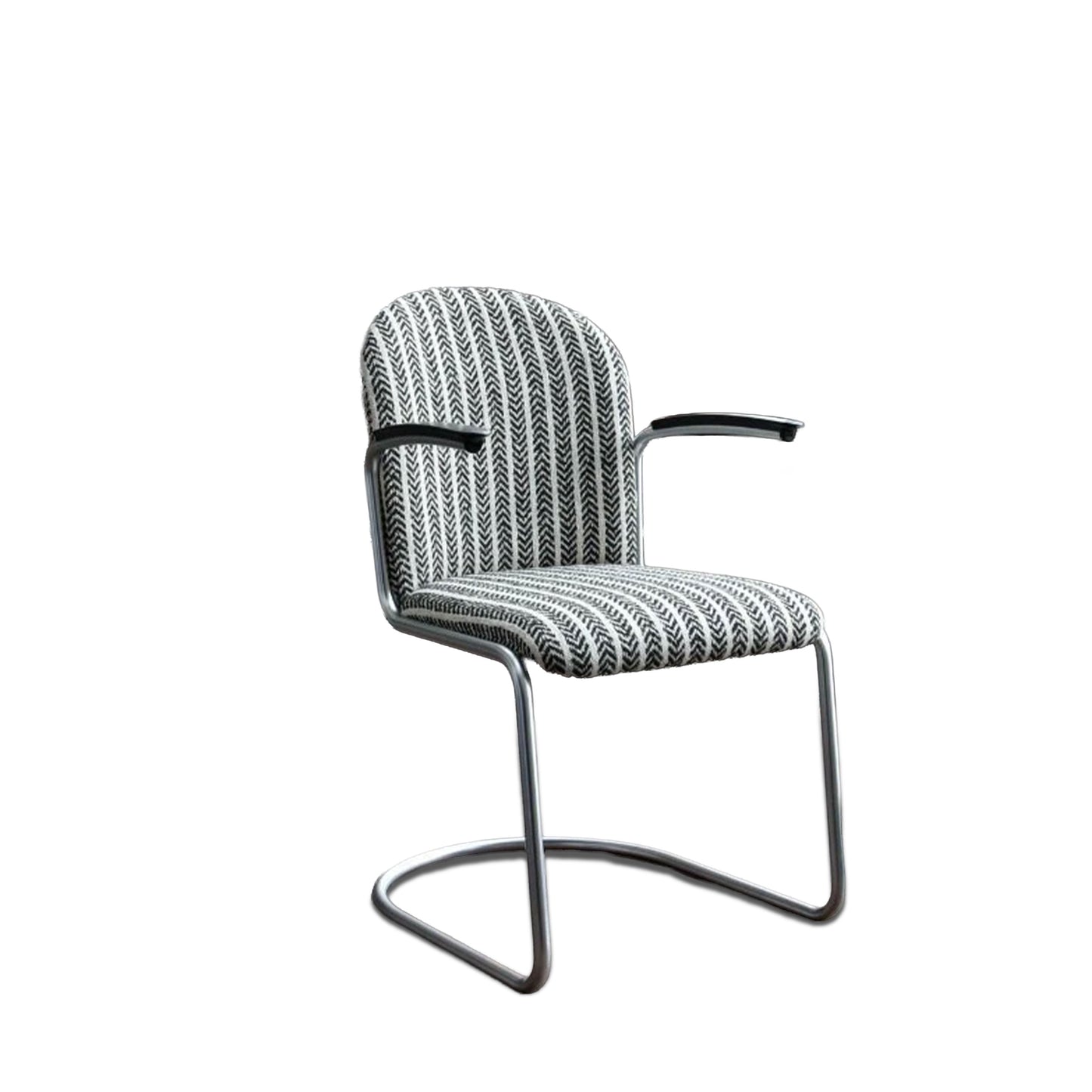 Gispen 413 stoel – refurbished design klassieker, opnieuw gestoffeerd