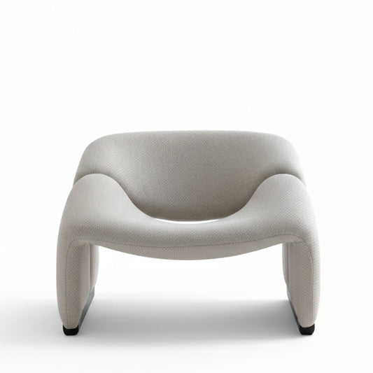 Artifort Groovy (M-chair) F598 – refurbished design fauteuil, opnieuw gestoffeerd (Kvadrat Coda 0232)