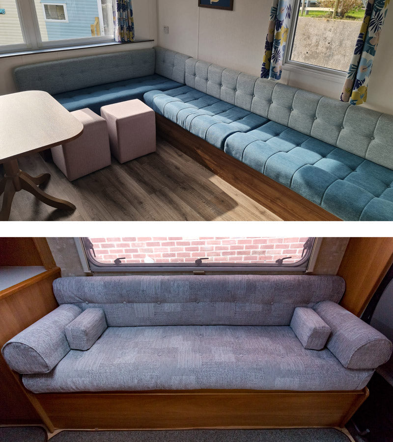caravan herbekleden