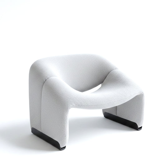 Artifort Groovy (M-chair) F598 – refurbished design fauteuil, opnieuw gestoffeerd (Kvadrat Coda 0232)